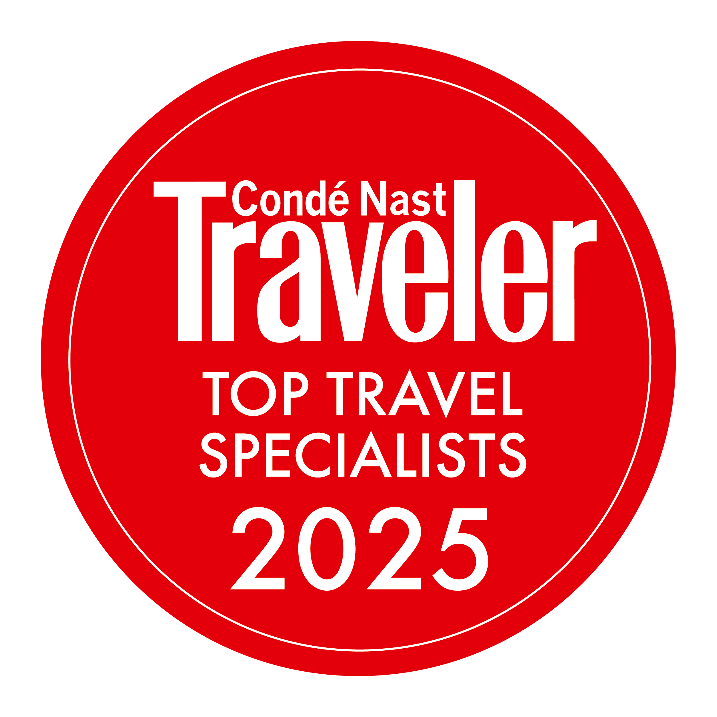Conde Nast Traveler Top Travel Specialists 2025